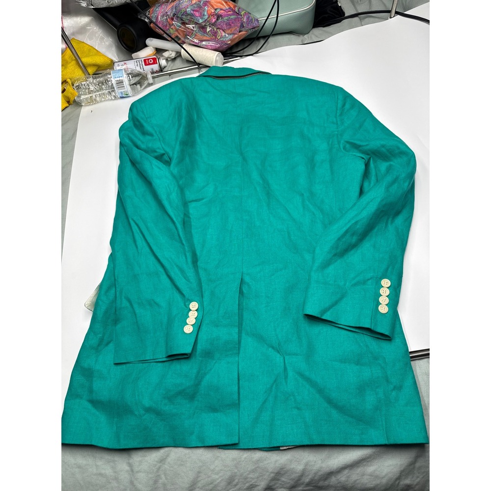 Brooks Brothers Men's Teal Turquoise 2 Button Blazer Sport Coat USA